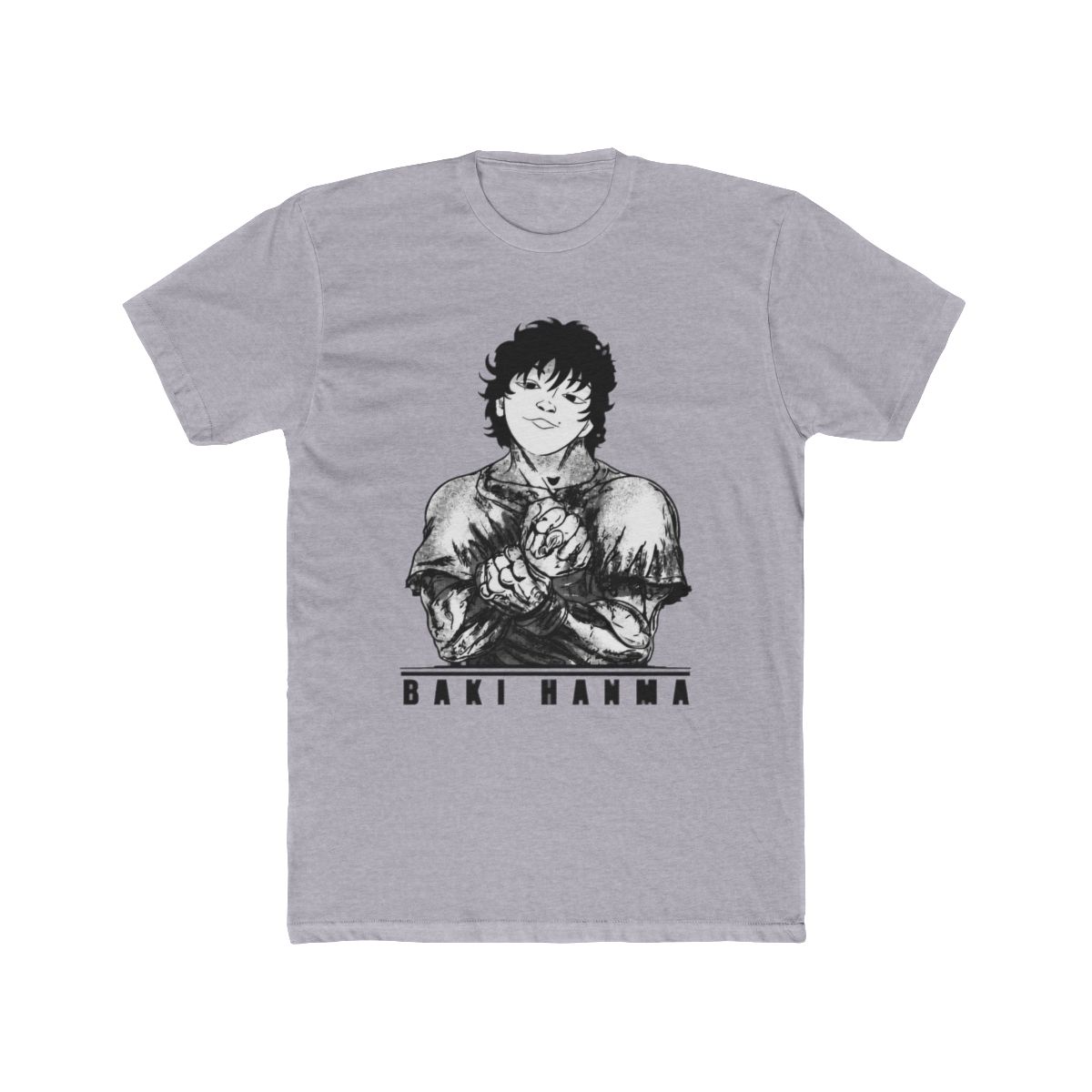 Baki hanma T Shirt - alternate angle 3, merchandise