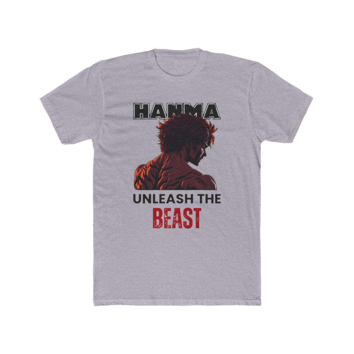 Baki Hanma the grappler Training T Shirt - alternate angle 5, merchandise