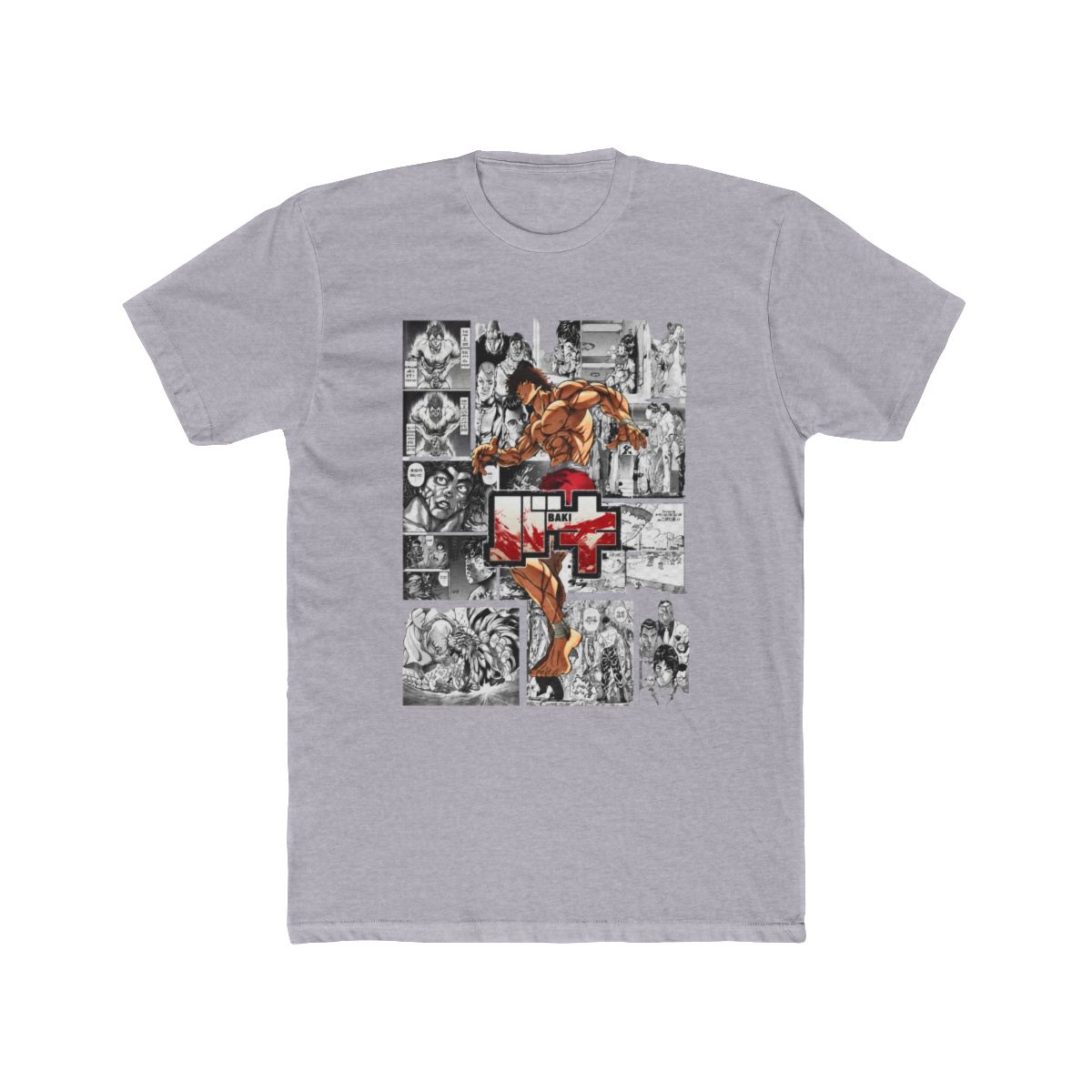 BAKI THE GRAPPLER T Shirt - alternate angle 4, merchandise