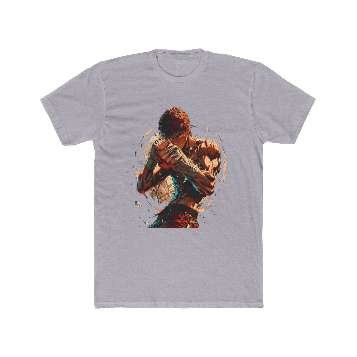 Baki Hanma Martial Arts Fan Art T Shirt - alternate angle 5, merchandise