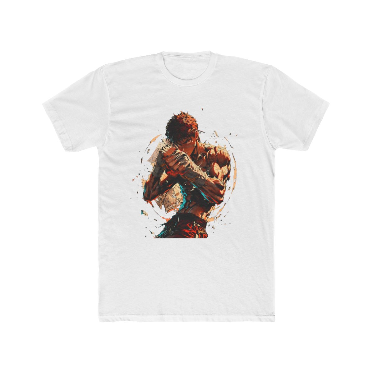 Baki Hanma Martial Arts Fan Art T Shirt - Official T-Shirts merchandise