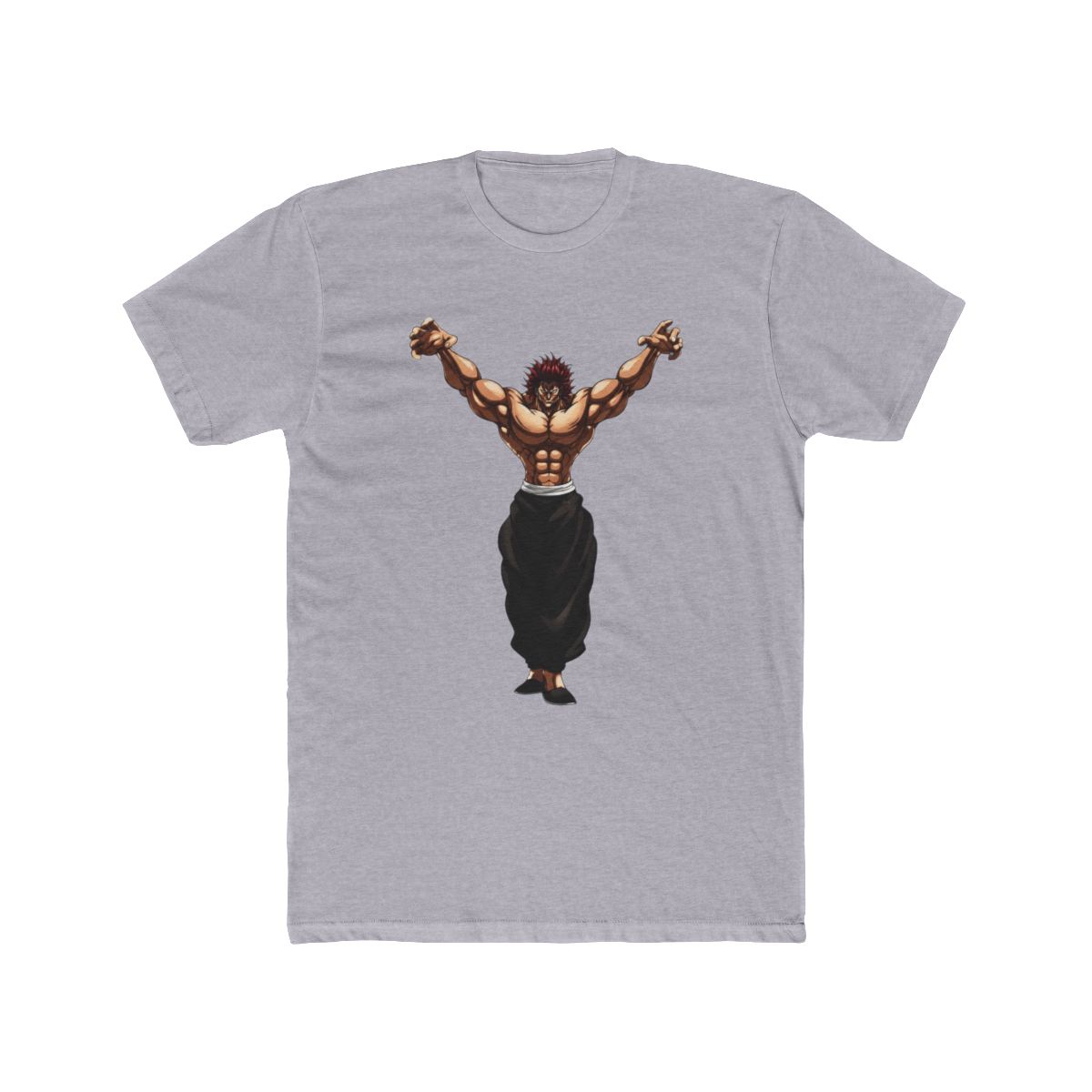 Baki Hanma Yujiro T Shirt Men Women Tops Tracksuit Anime Cosplay Merch, 3 - alternate angle 4, merchandise