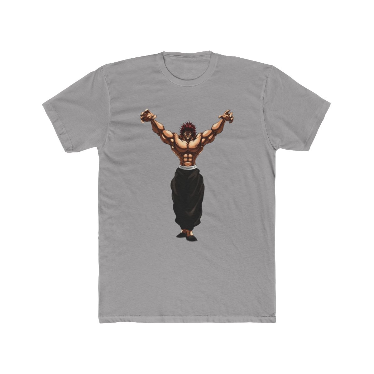 Baki Hanma Yujiro T Shirt Men Women Tops Tracksuit Anime Cosplay Merch, 3 - Official T-Shirts merchandise